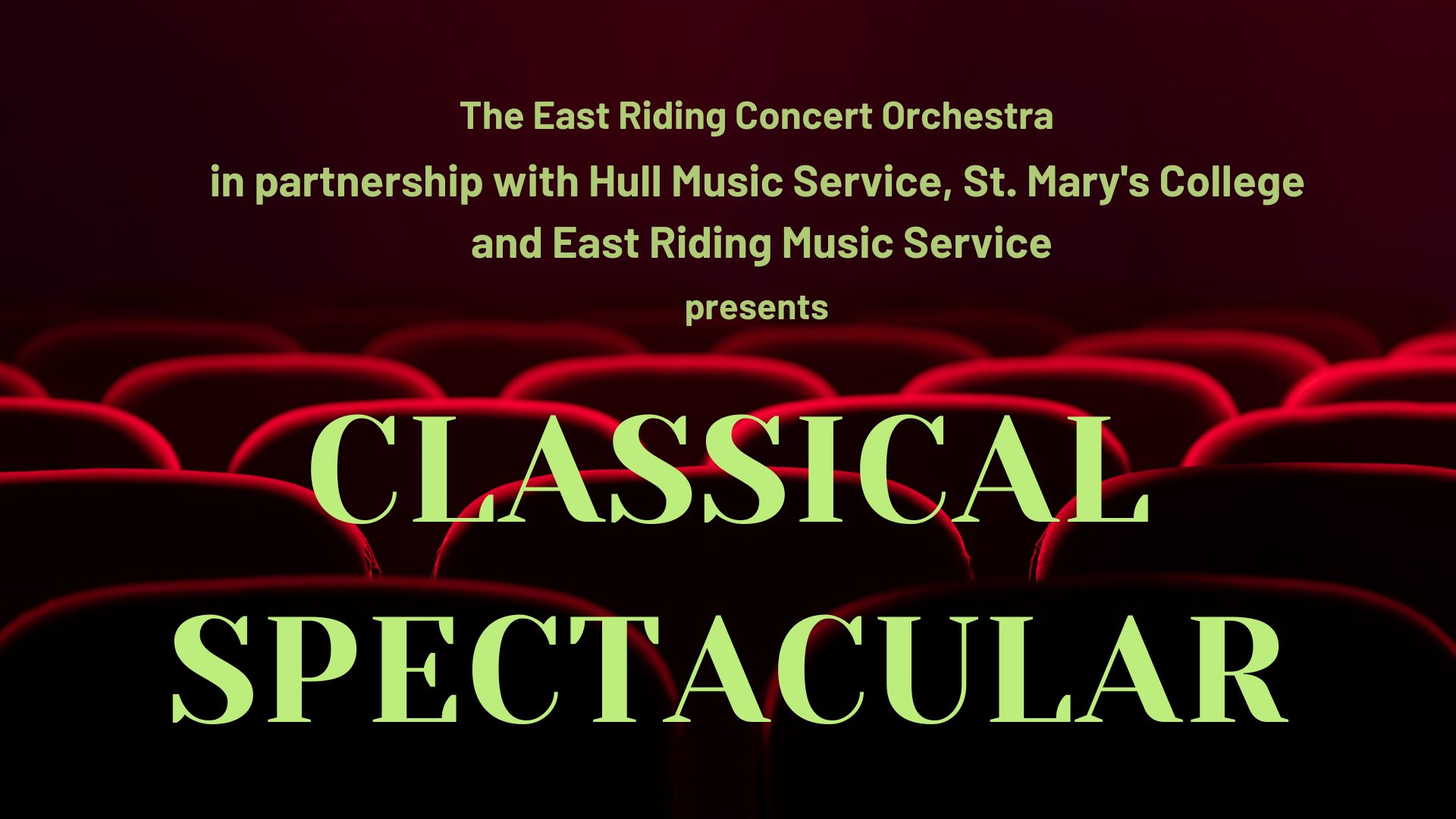 The East Riding Concert Orchestra presents Classical Spectacular