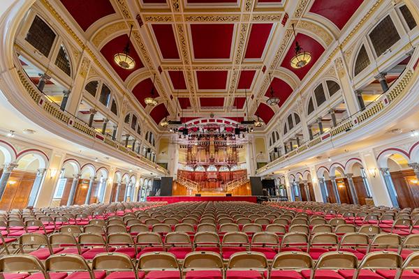 Inside of Hull City Hall