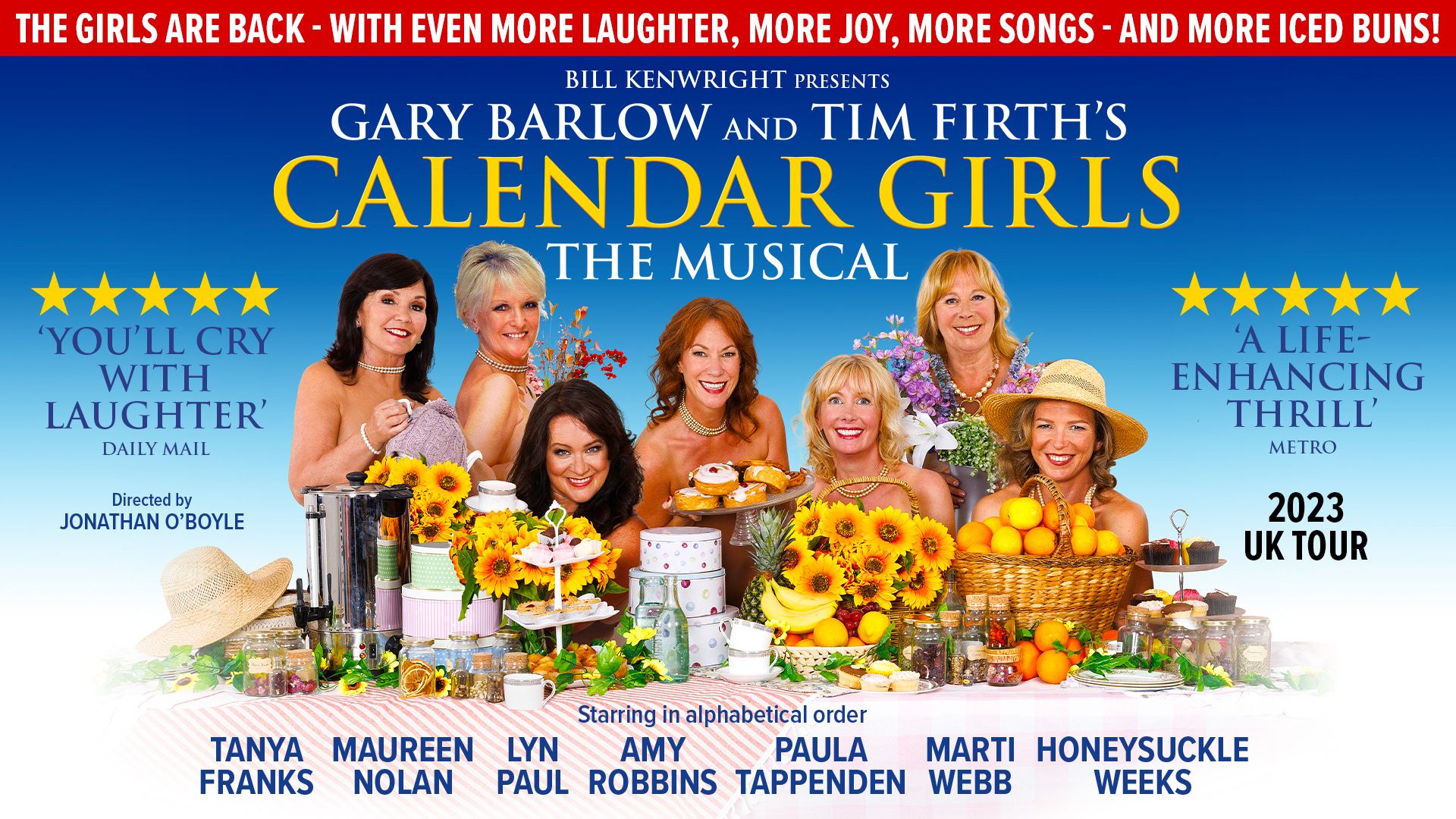Gary Barlow and Tim Firth's - Calendar Girls the Musical